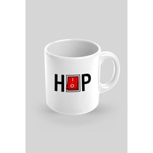 Hop Baskılı Kupa Bardak