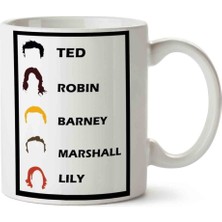 How I Met Your Mother Porselen Kupa Bardak