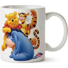 Winnie The Pooh Karakterler 34 Porselen Kupa Bardak