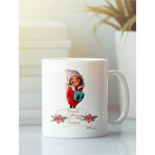 Beyaz Kupa Bardak G171 Aşk Yeniyıl Yılbaşı Noel Dostluk Arkadaşlık Sevgi Kardeşlik Doğumgünü