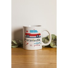 Porselen Paramedik Özel Tasarımlı Kupa Bardak. .