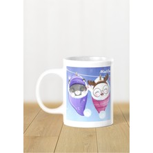 Hediyelik Yeniyıl / Yılbaşı / Noel Baba Baskılı Kupa Bardak