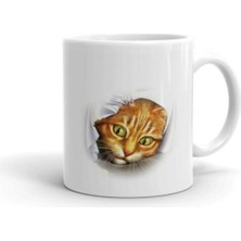 Who Is There Kedili Baskılı Kupa Bardak