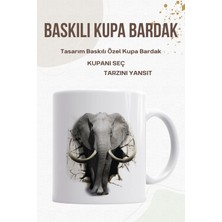 3D Fil Baskılı Kupa Bardak - Üç Boyutlu Filli Kupa Bardak