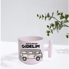 Hadi Gidelim Krem Kulplu T Kulp Kupa