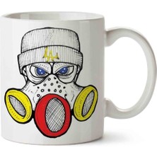 Camıseta Mascara Porselen Kupa Bardak