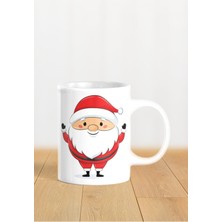 Hediyelik Yeniyıl / Yılbaşı / Noel Baba Baskılı Kupa Bardak