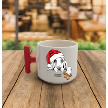 Yılbaşı Noel Temalı El Yapımı T Kupa