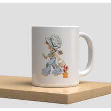 Beyaz Kupa Bardak A218 - Aşk Hediye Doğumgünü Yılbaşı Sevgi Arkadaşlık Dostluk Kardeşlik Vintage