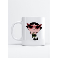 Powerpuff Girls Buttercup Baskılı Porselen Kupa Bardak