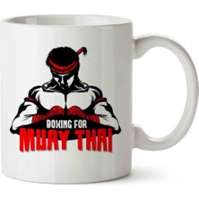 Muay Thai Boxing For Porselen Kupa Bardak