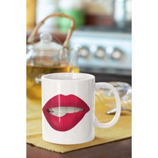 Motif Baskılı Porselen Kupa Bardak