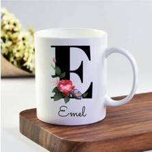 Emel Isimli E Baş Harf Kupa Bardak - 0352
