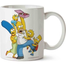 Simpsons Lisa Simpson Porselen Kupa Bardak