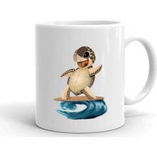 Karetta Karetta Baskılı Seramik Beyaz Kupa