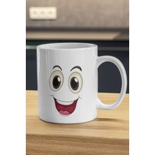 Gülen Yüz Kupa - Baskılı Kupa Bardak