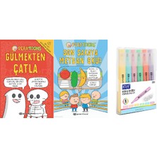 Epsilon Yayınevi Gülmekten Çatla + Son Şakaya Meydan Oku 2 Kitap Set ( Kalem Seti Hd )