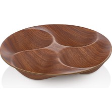 Evelin 4'lü Çerezlik Maun