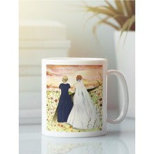 Beyaz Kupa Bardak Anne Çocuk Anneler Günü