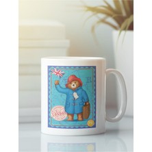 Beyaz Kupa Bardak Paddington Londra Ingiltere Seyahat