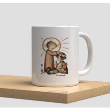 Beyaz Kupa Bardak A69 - En Yakın Arkadaş Aşk Arkadaşlık Dostluk Sevgi