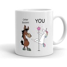 You Are Baskılı Seramik Beyaz Kupa