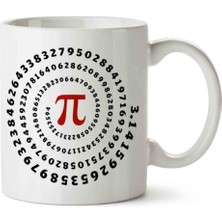 Pi Sayısı 3 Porselen Kupa Bardak