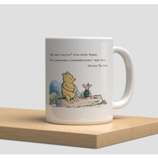 Beyaz Kupa Bardak A231 - Aşk Hediye Doğumgünü Yılbaşı Sevgi Çiçek Daisy