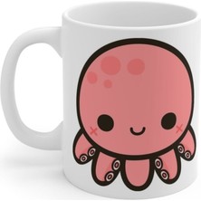 Ahtapot Baskılı Kupa Bardak