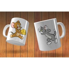 Tomandjerry Baskılı Kupa Bardak 2'li - 2 Bardak