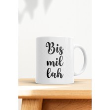 Bismillah Baskılı Kupa Bardak