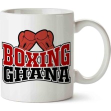 Boxing Ghana Porselen Kupa Bardak