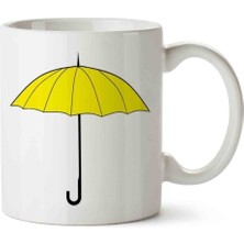 How I Met Your Mother Yellow Umbrella 2 Porselen Kupa Bardak