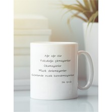 Beyaz Kupa Bardak Pablo Neruda