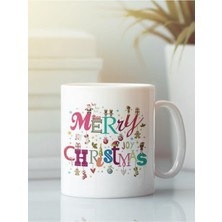 Beyaz Kupa Bardak Yeni Yıl Yılbaşı