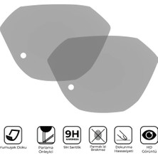 Gp Kompozit Honda Activa (2023–2024) Uyumlu Motosiklet Ekran Koruyucu – Şeffaf