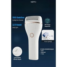 Neffo Su Geçirmez Ayak Bakım Törpüsü Topuk Nasır Temizleme Makinesi