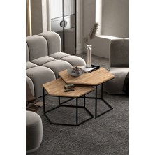 Orta Sehpa Altıgen Ikili Lüx Atlantik Çam