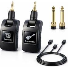 Driton Gw-2 Wireless Kablosuz Gitar Keman Ses Alıcı ve Verici Ekipman Set