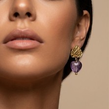 THEIA GemWorks Olea - Ametist Küpe