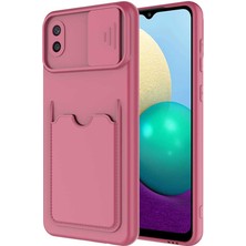 Galaxy A02 Kılıf Zore Kartix Kartlık Bölmeli Kılıf