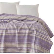 Royam Sarmaşık Gold Dört Mevsim Çift Kişilik Battaniye 180 x 220