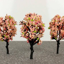 Anı Atölyesi Pembe Teraryum Ağaç Obje