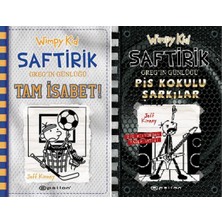 Epsilon Yayınevi Saftirik Greg'in Günlüğü 16 + Saftirik Greg'in Günlüğü 17 – Pis Kokulu Şarkılar 2 Kitap Set