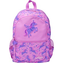 Smiggle Adventurous Classic Pembe Okul Sırt Çantası