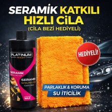 Platinum Wash  Seramik Katkılı Hızlı Cila 500 ml (Pasta Cila Bezi Hediyeli)