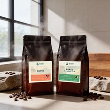 Kahveras Coffee Kahve Seti 2 Al 1 Öde Brazil & Kenya