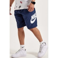 Nike Nsw Clup Woven Erkek Lacivert Dokuma Spor Şort