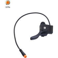 Heugers TX50 Vites Kolu Uyumlu Parmak Gaz Kolu | 3 Pin Snp | Rks Ape Ryder Elektrikli Bisiklet Uyumlu