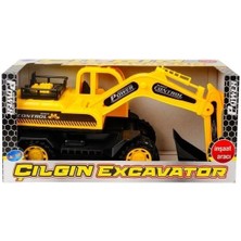 Canes Kutulu Excavator Kepçe 40 cm Kutu Ölçüsü Ile Plastik Komple Kendi Etrafında Dönebilen Ekskavatör